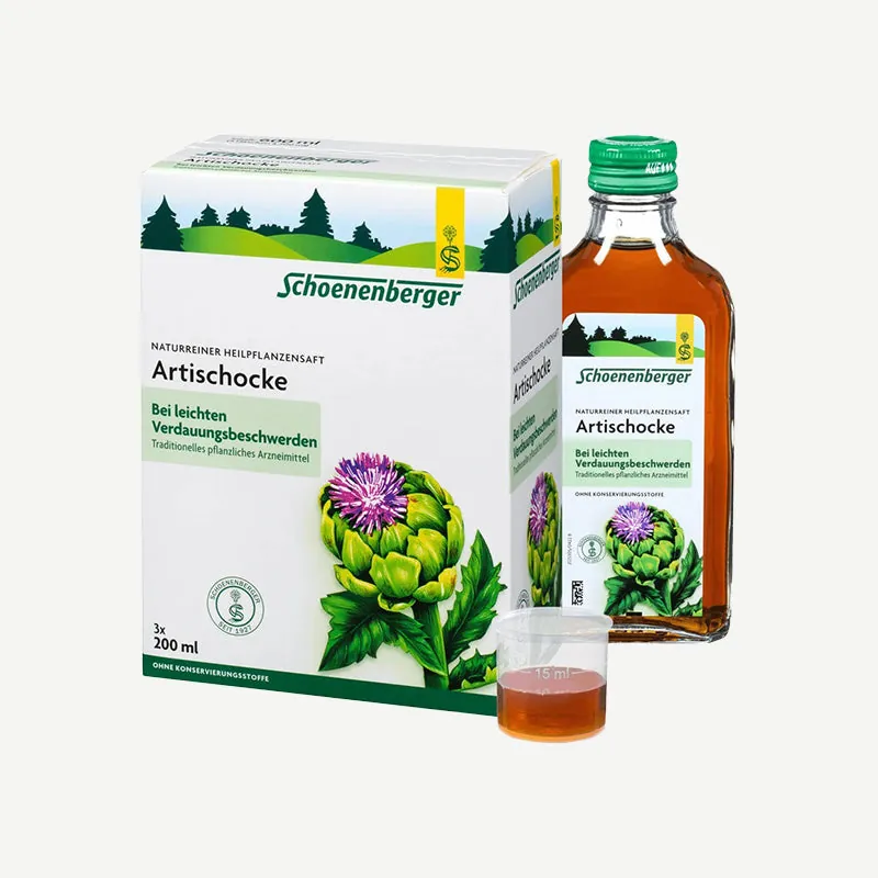Schoenenberger Artischocke, Saft – 200ml
