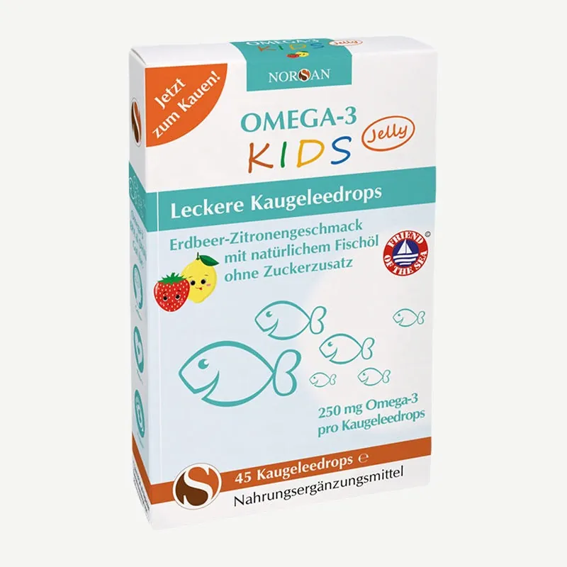 Norsan Omega-3 Kids Jelly Dragees