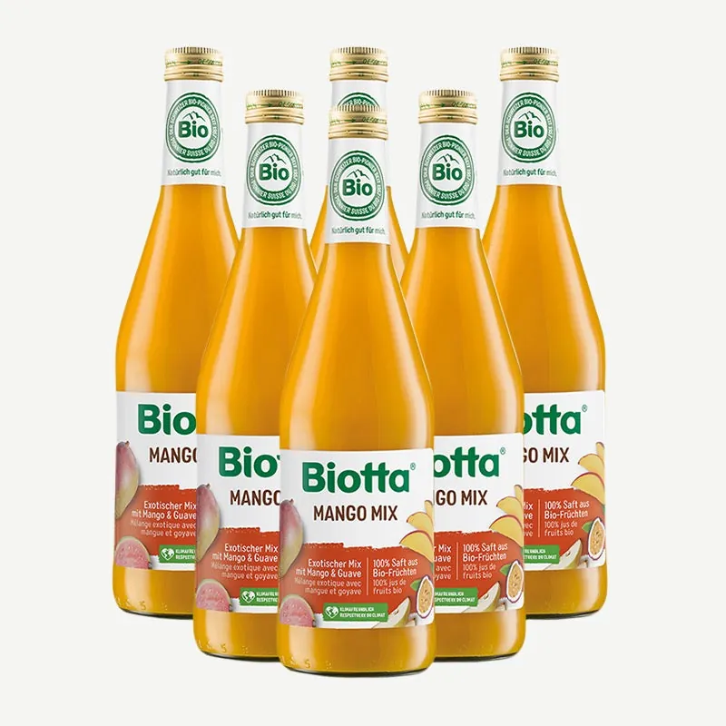 Biotta Bio Mango Mix, Saft – 500ml
