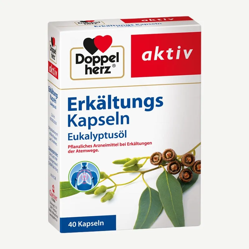 Doppelherz Erkältungs-Kapseln mit Eukalyptusöl