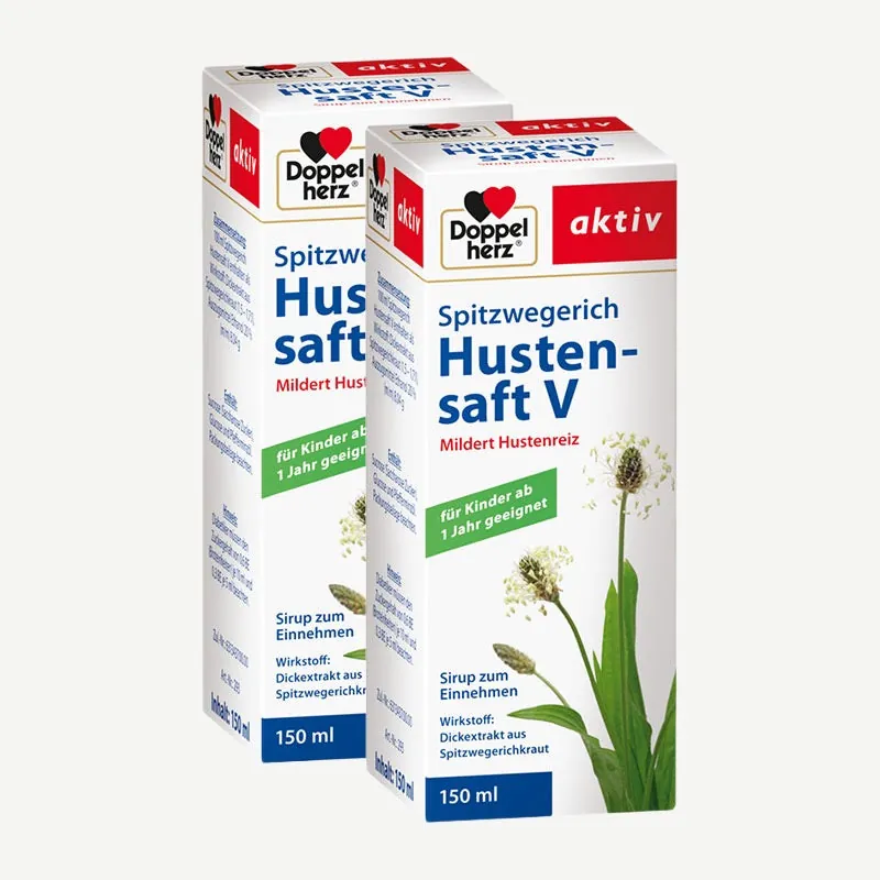 Doppelherz Spitzwegerich Hustensaft V – 150ml
