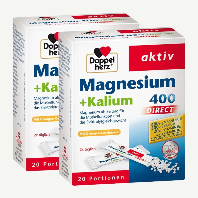 Doppelherz Magnesium + Kalium direct