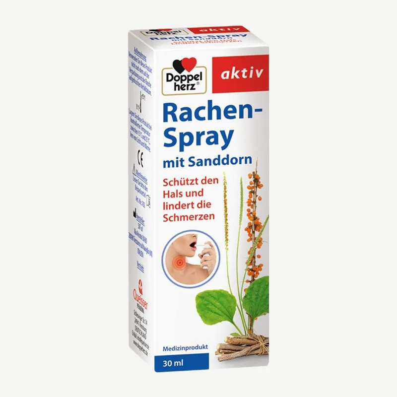 Doppelherz Rachen-Spray mit Sanddorn