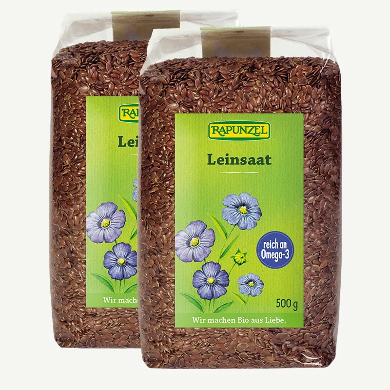 RAPUNZEL Bio Leinsaat braun – 1000g