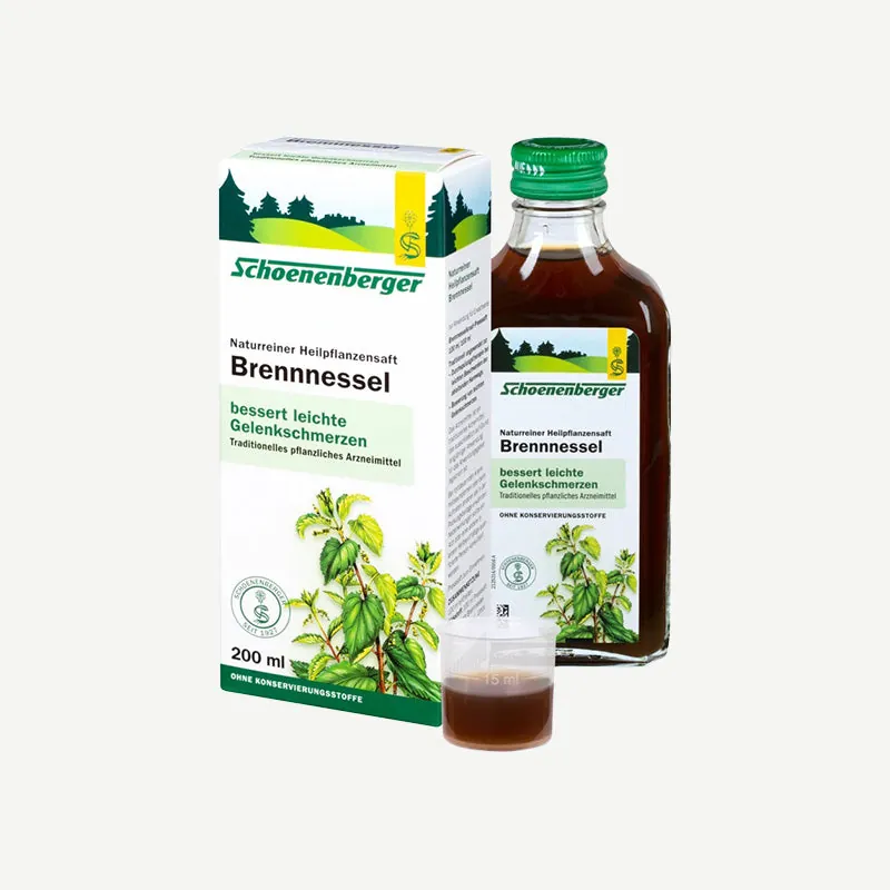 Schoenenberger Brennessel, Saft