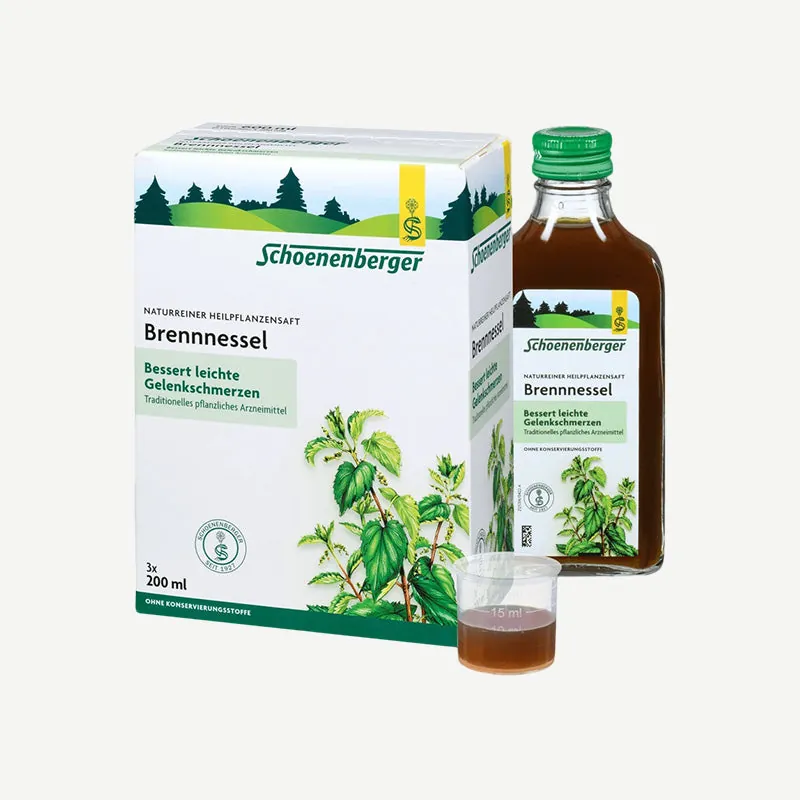 Schoenenberger Brennessel, Saft – 200ml