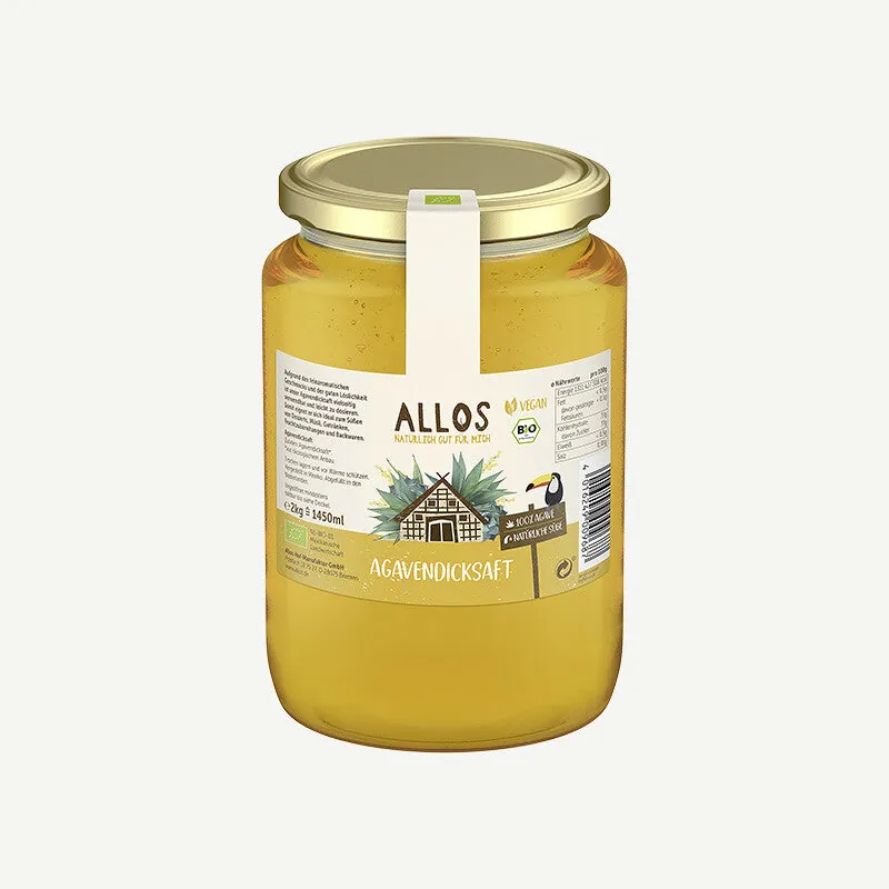 Allos Bio Agavendicksaft – 725ml