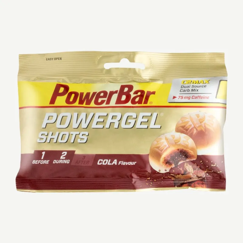Powerbar Power Gel Shots, Cola-Koffein – 480g