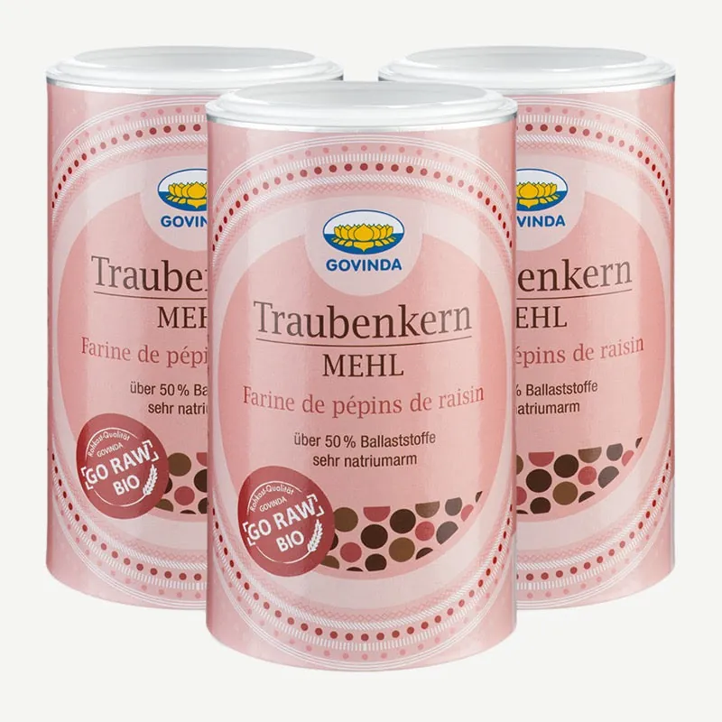 Govinda Bio Traubenkern Mehl – 200g