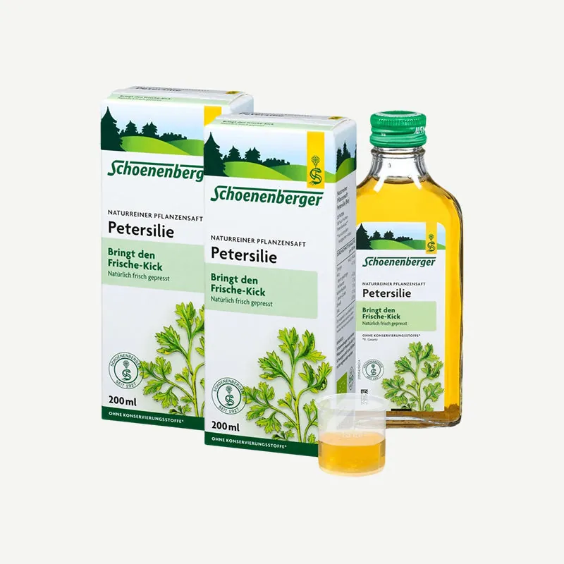 Schoenenberger Bio Petersilie, Saft – 200ml
