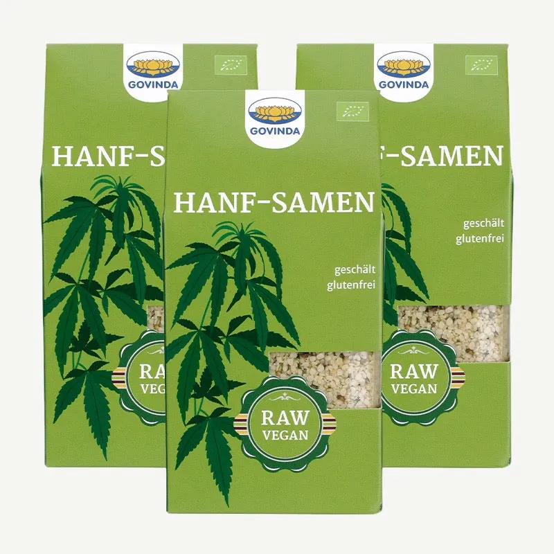 Govinda Bio Hanfsamen – 150g