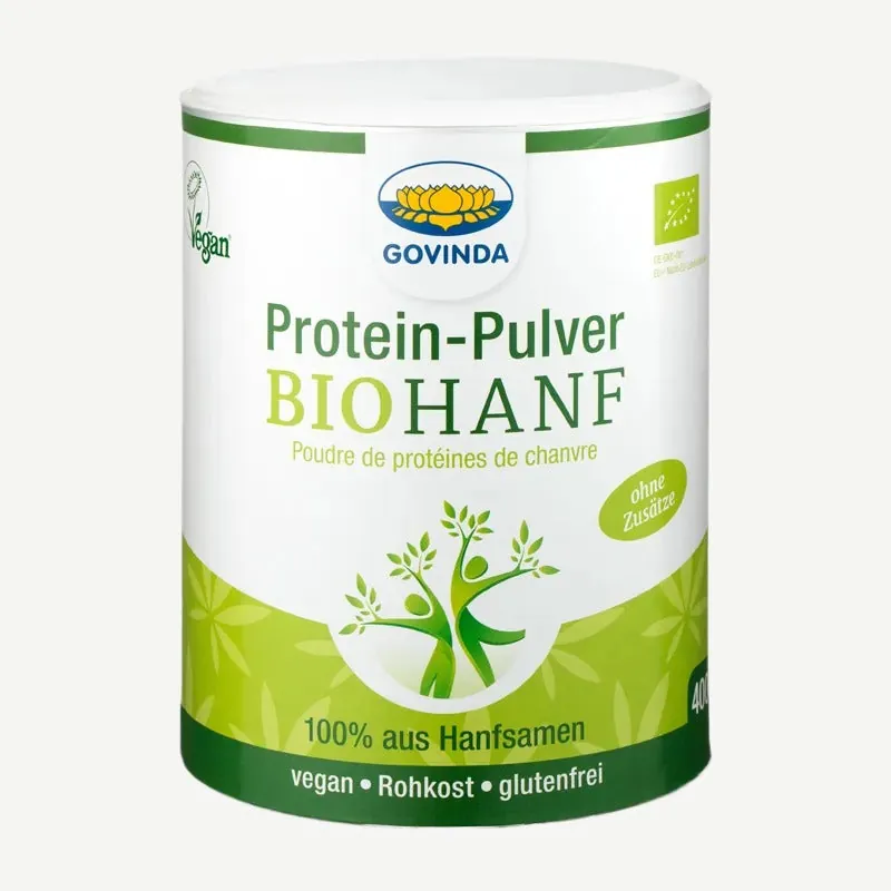Govinda Bio Hanfprotein-Pulver – 400g
