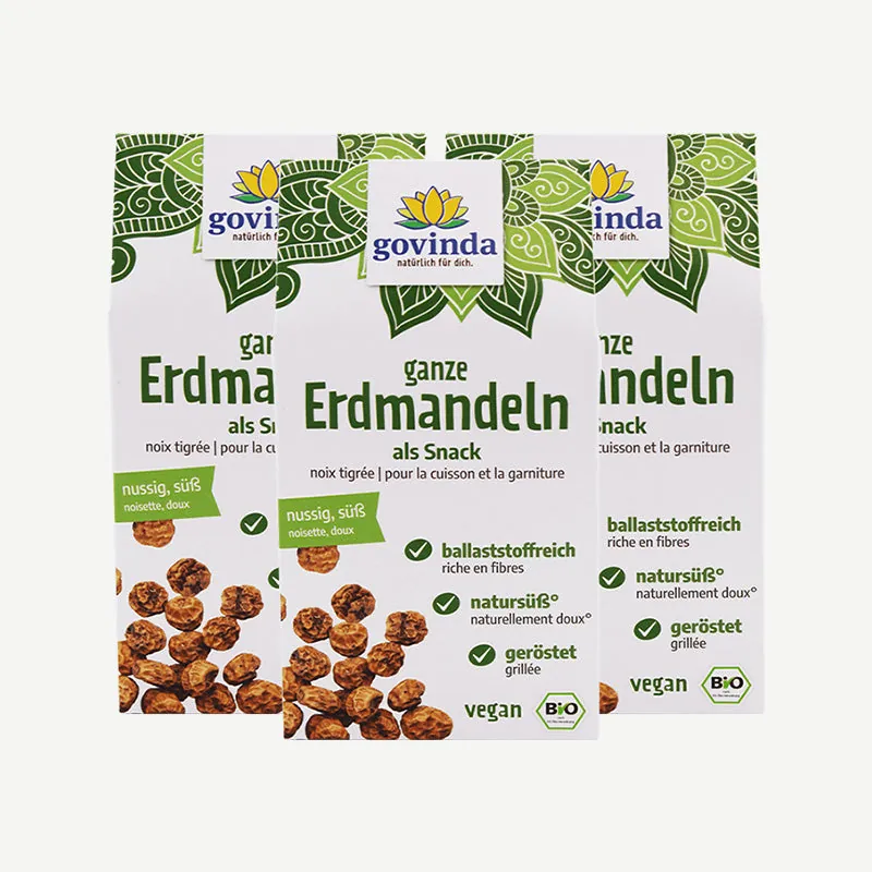 Govinda Bio Erdmandeln naturell – 250g