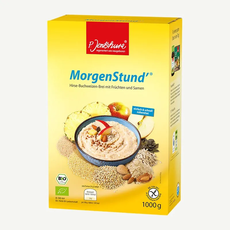 P. Jentschura Bio Morgenstund, Hirse-Buchweizen, Brei