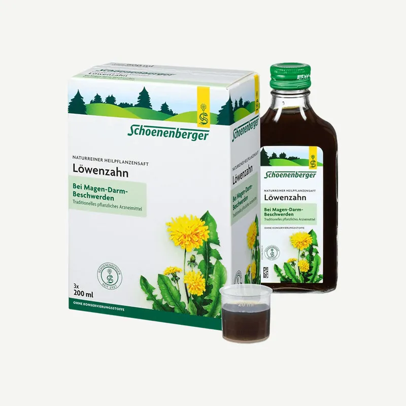 Schoenenberger Löwenzahn, Saft – 200ml