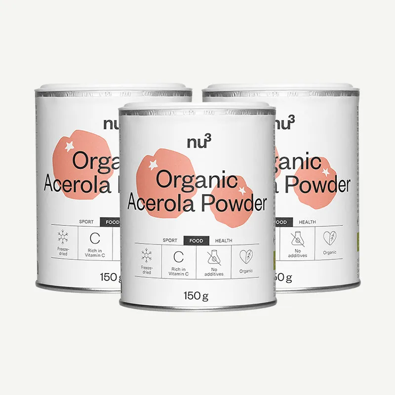 nu3 Bio Acerola-Pulver – 150g