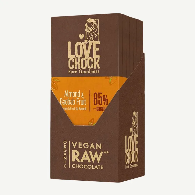 Lovechock Bio rohe Schokolade – 70g
