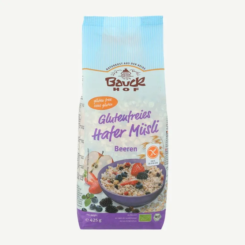Bauckhof Bio Glutenfreies Hafermüsli