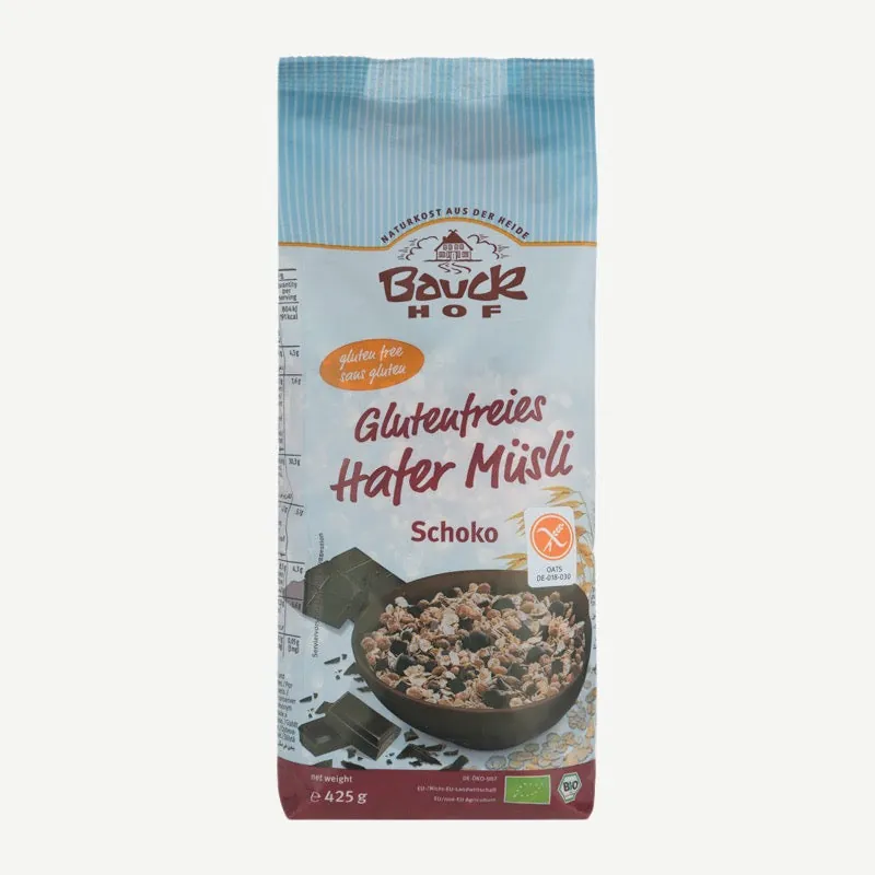 Bauckhof Bio Glutenfreies Hafermüsli – 425g