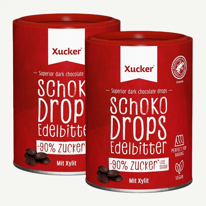 Xucker Schoko-Drops – 400g