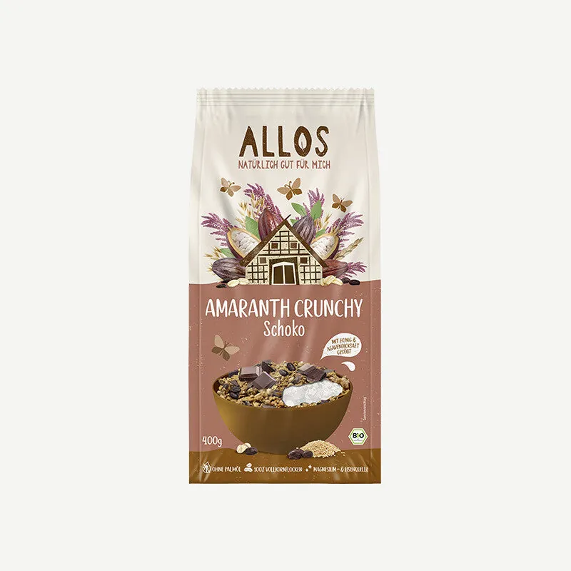Allos Bio Amaranth Crunchy – 400g