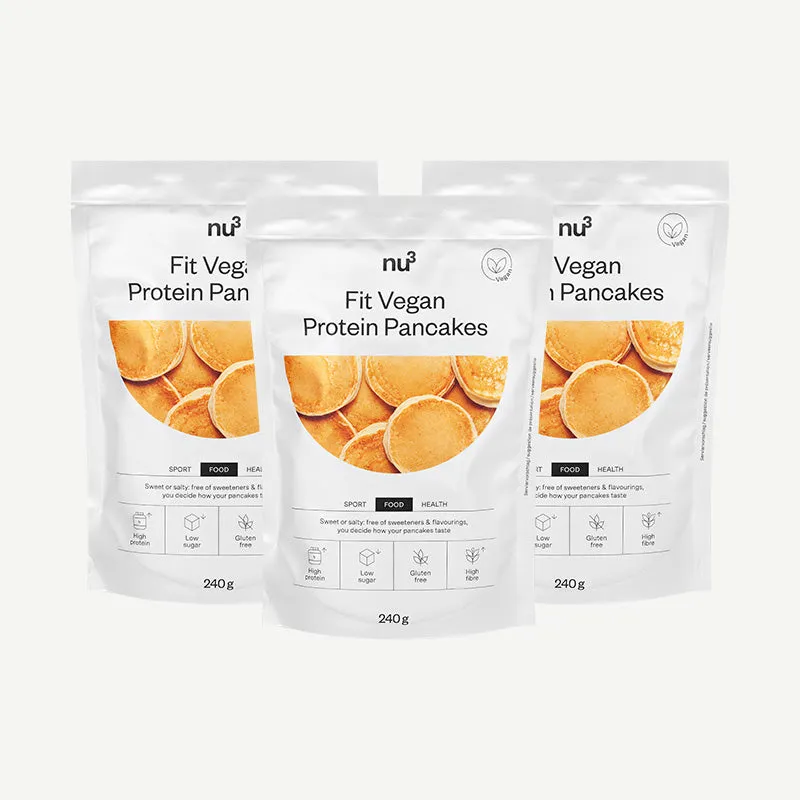 nu3 Fit Pancakes, Fertigmischung – 720g