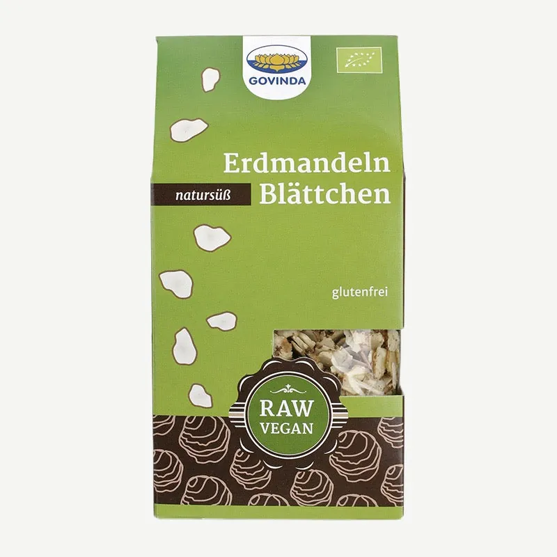 Govinda Bio Erdmandel-Blättchen gehobelt