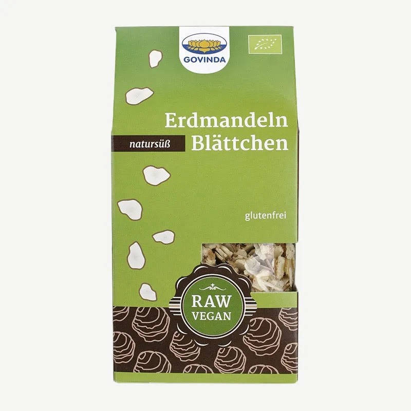 Govinda Bio Erdmandel-Blättchen gehobelt
