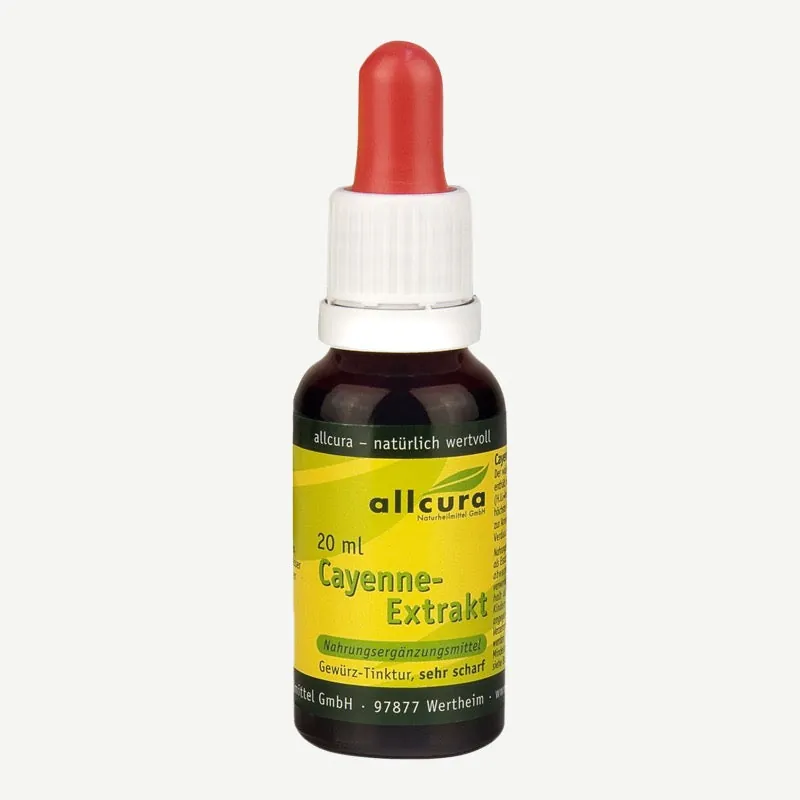 allcura Cayenne-Extrakt, Gewürztinktur
