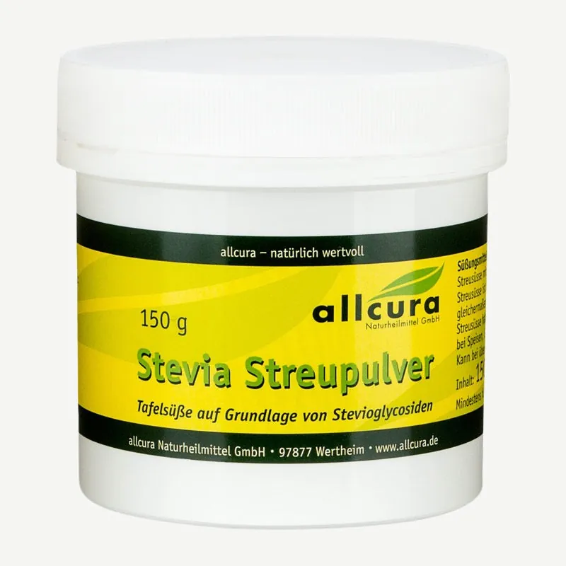 allcura Stevia Streupulver