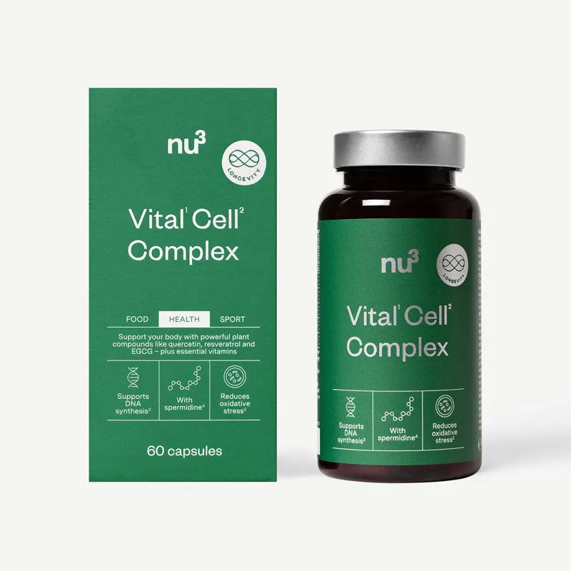 nu3 Vital Cell Complex Basic / 60 Kapseln