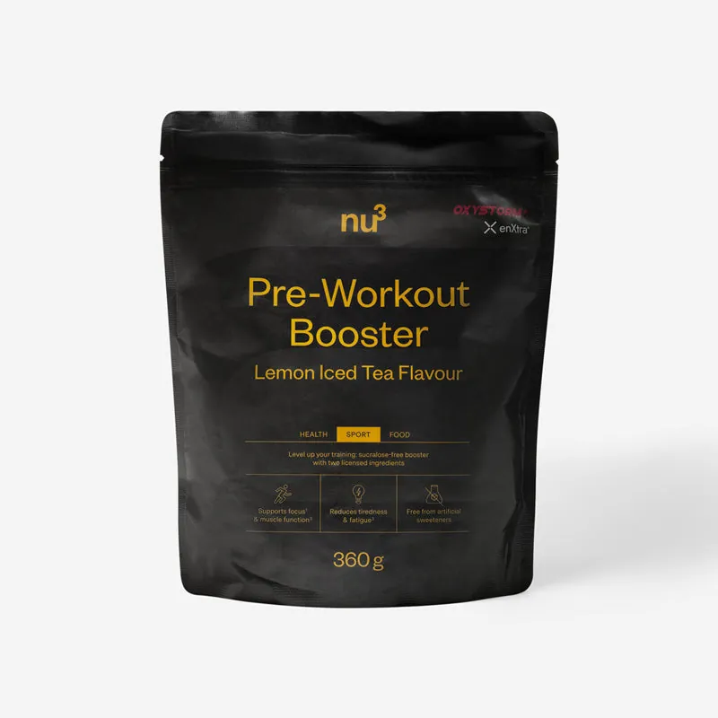 nu3 Pre-Workout Booster Lemon Iced Tea / 360 g