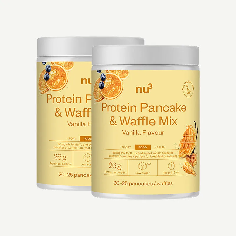 nu3 Protein Pancake & Waffle Mix, Backmischung Vanille / 400 g – 400 g