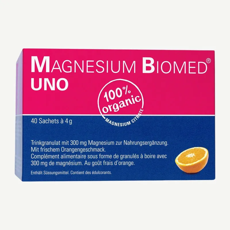 Biomed Magnesium UNO, Orange Orange / 40 Beutel