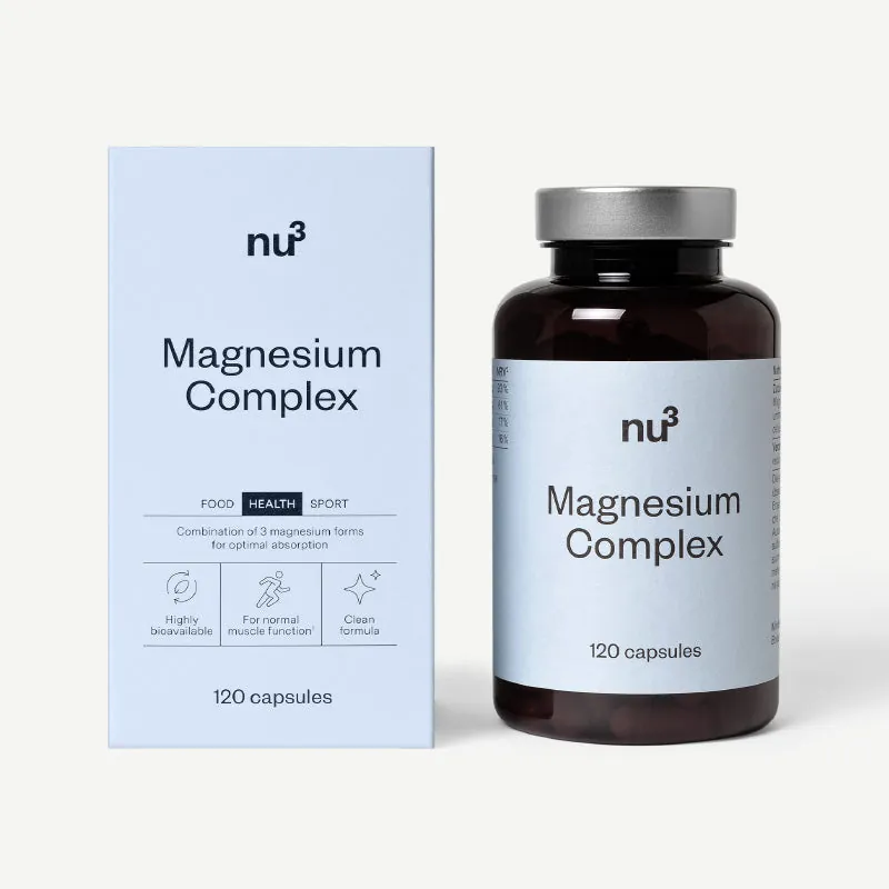 nu3 Magnesium Komplex Basic / 120 Kapseln
