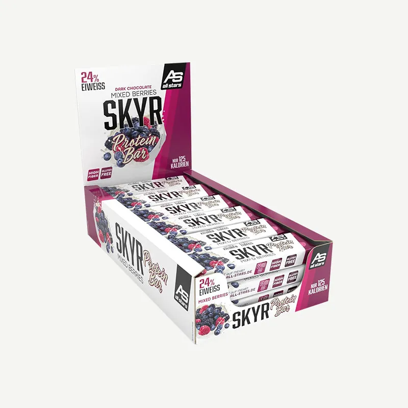 All Stars SKYR Protein bar Mixed Berries / 24 x 35 g