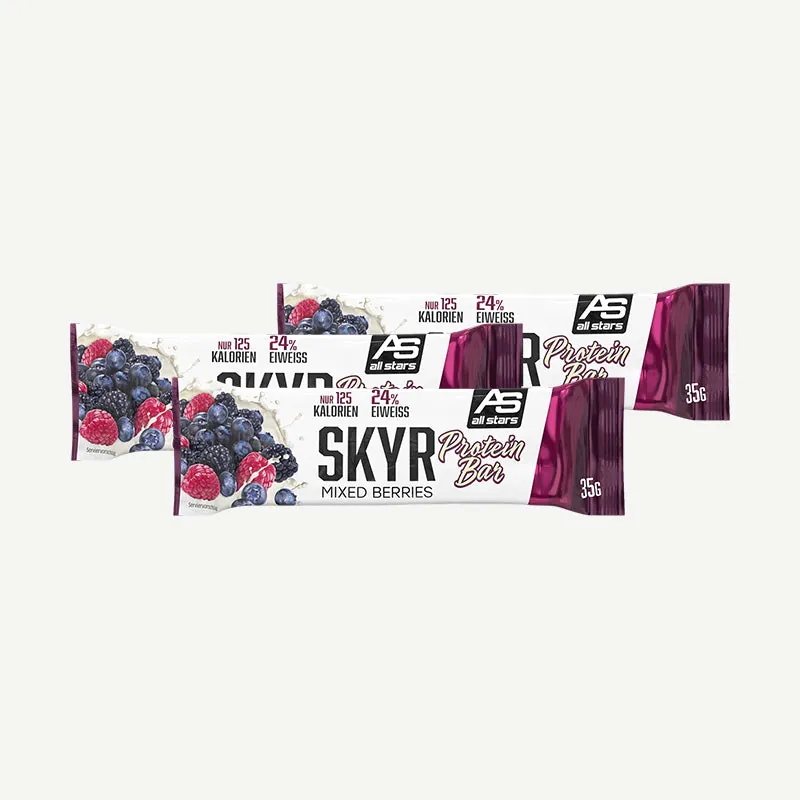 All Stars SKYR Protein bar Mixed Berries / 3 x 35 g