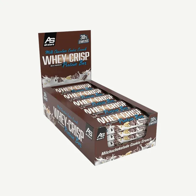 All Stars Whey-Crisp Bar Chocolate / 25 x 50 g