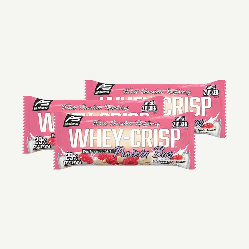 All Stars Whey-Crisp Bar White Chocolate Raspberry Crunch / 3 x 50 g
