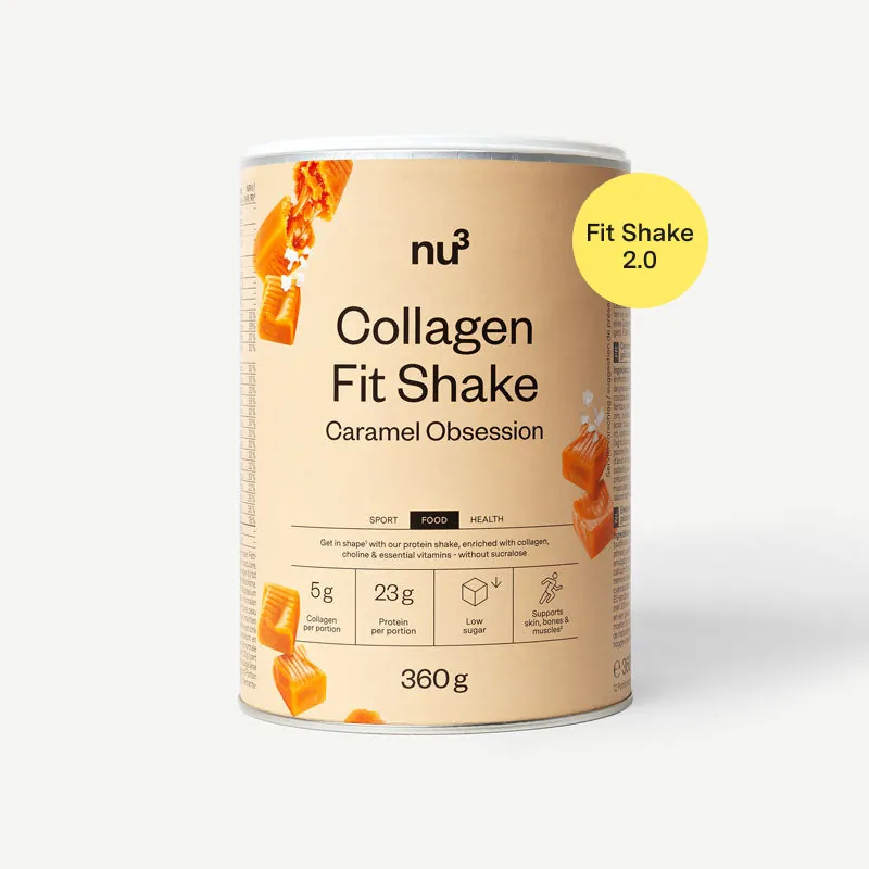 nu3 Collagen Fit Shake Salted Caramel / 360 g