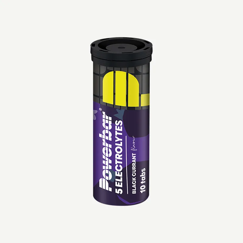 Powerbar® 5 ELECTROLYTES Schwarze Johannisbeere / 10 Brausetabletten
