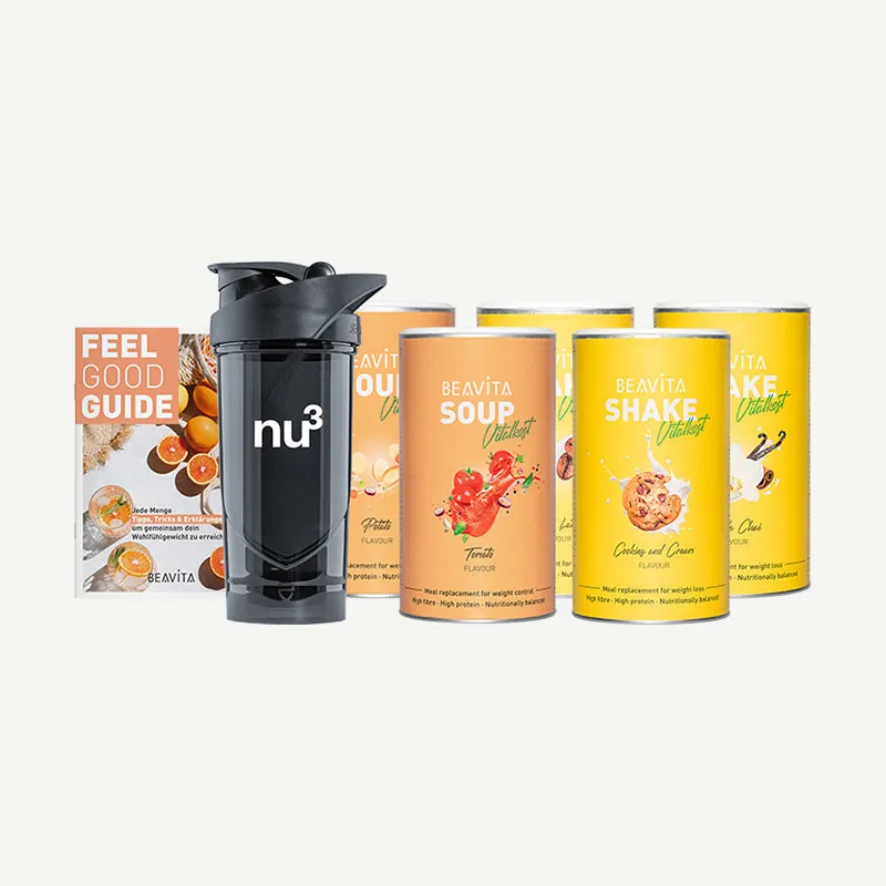 BEAVITA 4-Wochen-Diät-Paket Suppen & cremige Shakes / 7 Produkte
