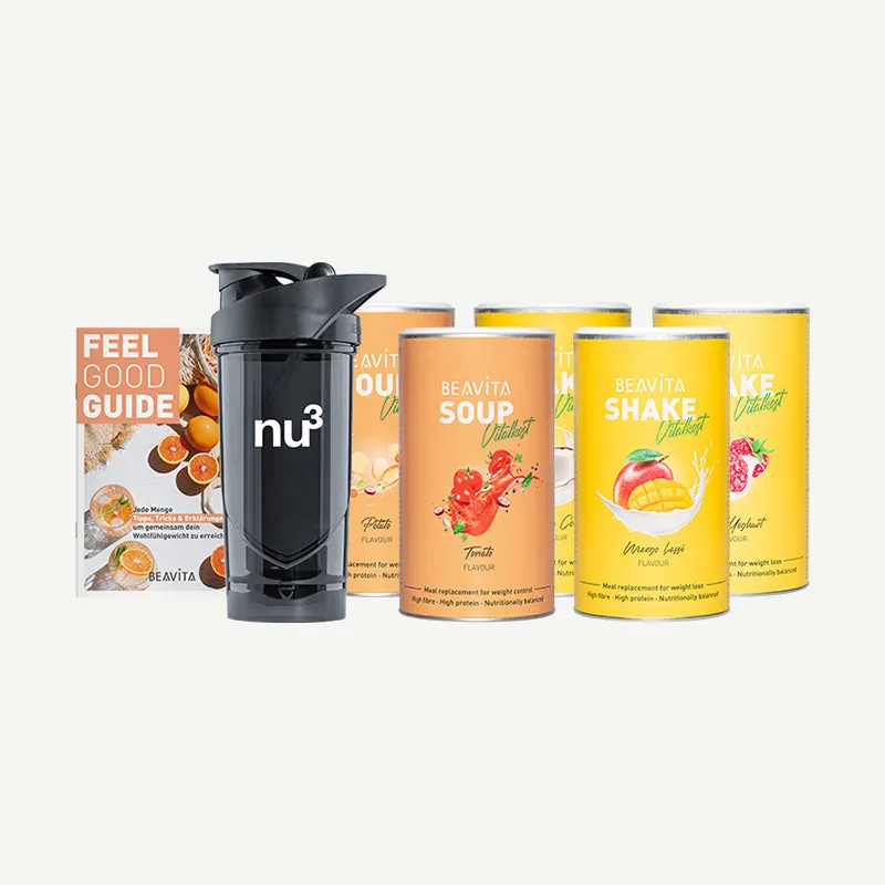 BEAVITA 4-Wochen-Diät-Paket Suppen & fruchtige Shakes / 7 Produkte