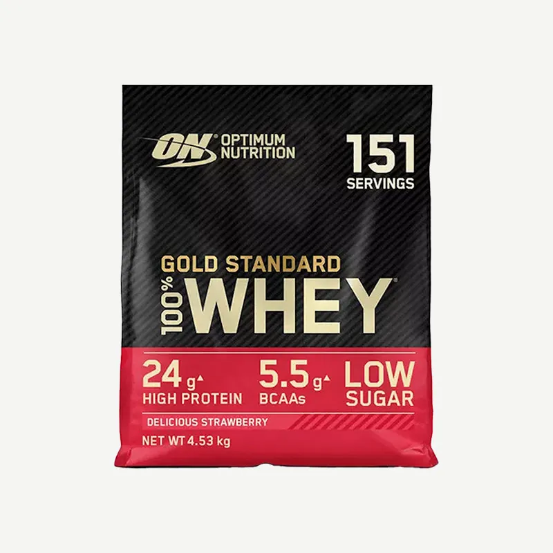 Optimum Nutrition 100 % Whey Gold Standard Delicious Strawberry / 4530 g