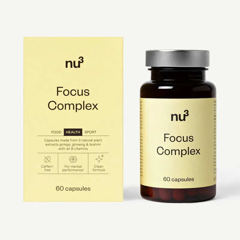 nu3 Focus Complex Basic / 60 Kapseln