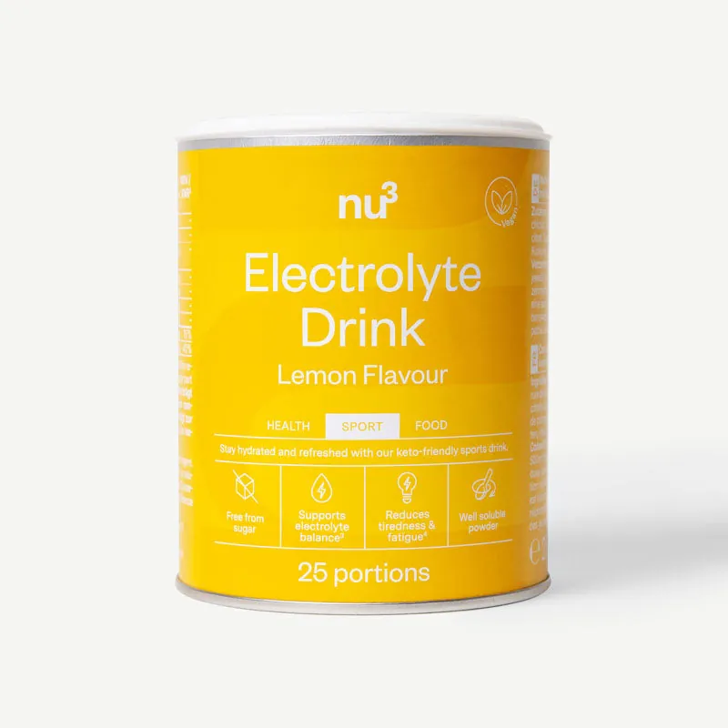 nu3 Elektrolyte Pulver Lemon / 250 g