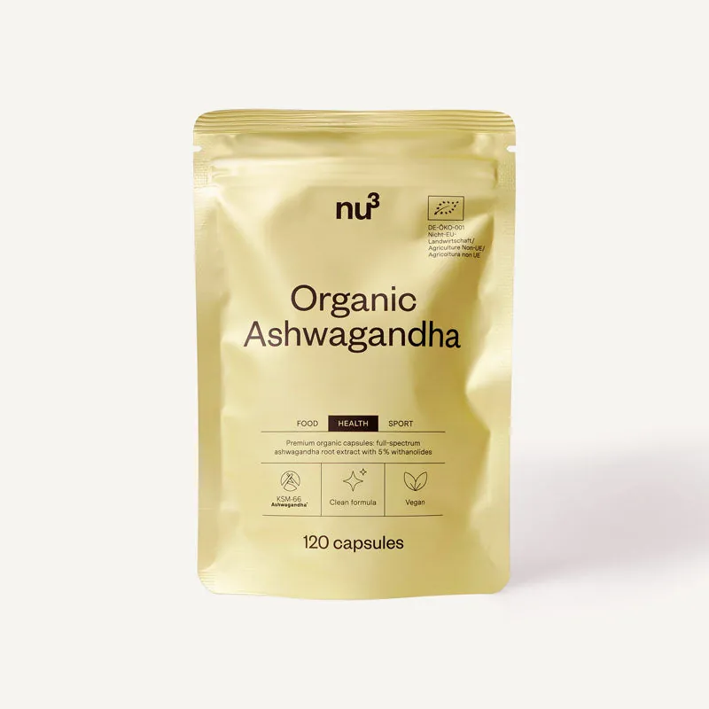 nu3 Bio Ashwagandha Basic / 120 Kapseln
