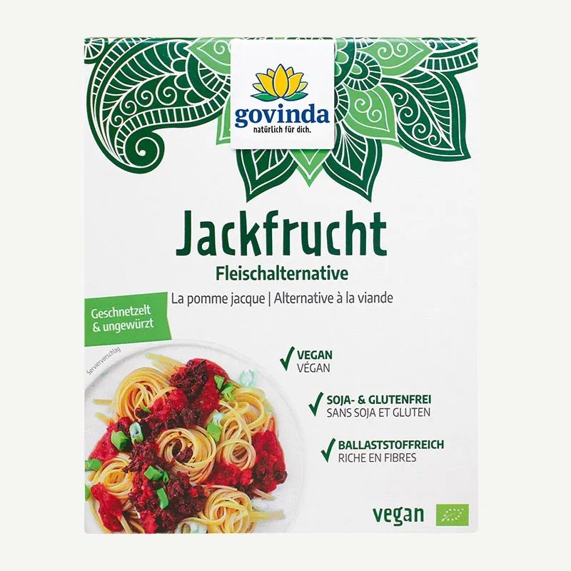 Govinda Bio Jackfrucht Fleischalternative Schnetzel / 2 x 200 g – 200 g