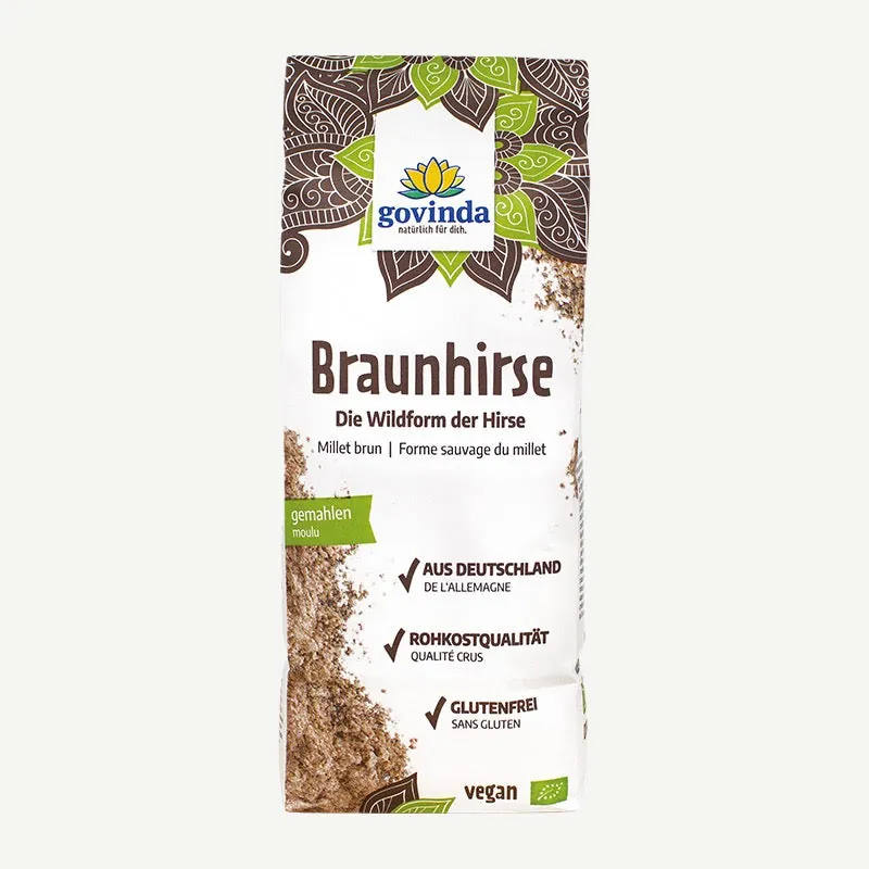 Govinda Bio Braunhirse gemahlen Basic / 1000 g