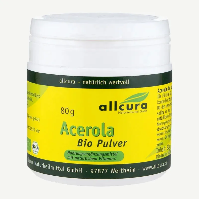 allcura Bio Acerola, Pulver Basic / 3 x 80 g